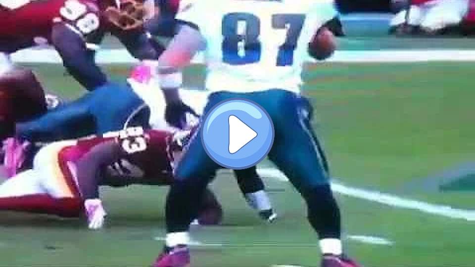 Play video: Michael Vick injured against the Redskins Video thumb: Michael Vick injured against the Redskins