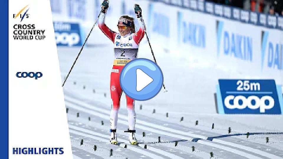 Play video: Highlights | Johaug Dominates the Opposition | Women's 30km MST | Oslo | FIS Cross Country Video thumb: Highlights | Johaug Dominates the Opposition | Women's 30km MST | Oslo | FIS Cross Country