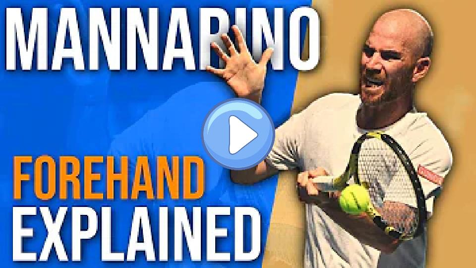 Play video: How Adrian Mannarino's Forehand Works: Complete Technique Breakdown Video thumb: How Adrian Mannarino's Forehand Works: Complete Technique Breakdown
