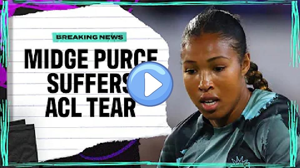 Play video: Breaking News: Midge Purce Tears ACL in Attacking Third Video thumb: Breaking News: Midge Purce Tears ACL in Attacking Third