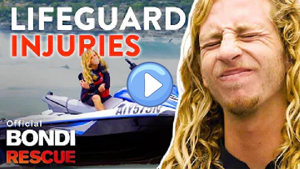 Play video: Top 5 Worst Lifeguard Injuries on Bondi Rescue Video thumb: Top 5 Worst Lifeguard Injuries on Bondi Rescue