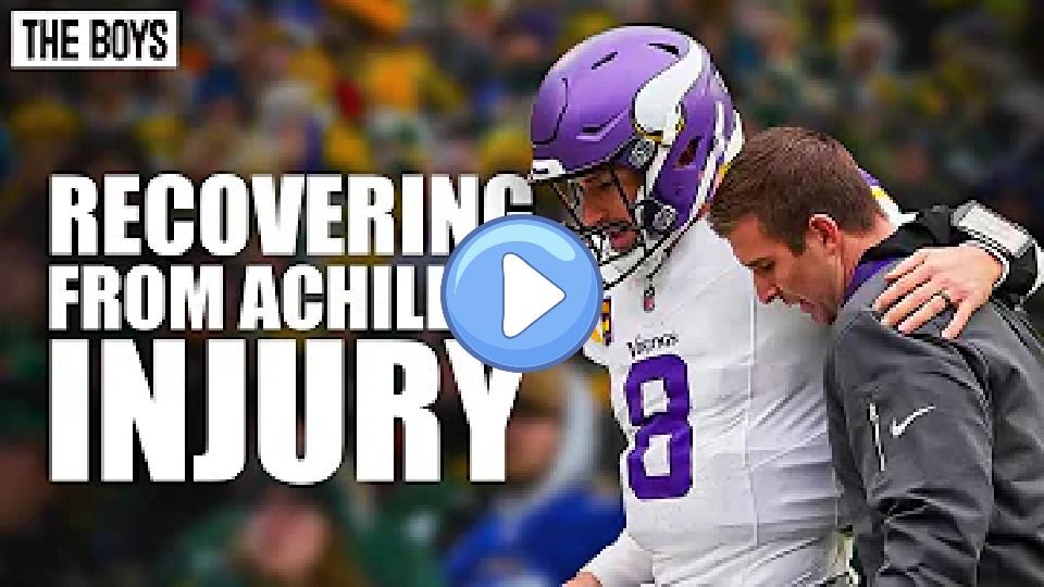 Play video: Kirk Cousins Discusses His Recovery From Achilles Injury Video thumb: Kirk Cousins Discusses His Recovery From Achilles Injury