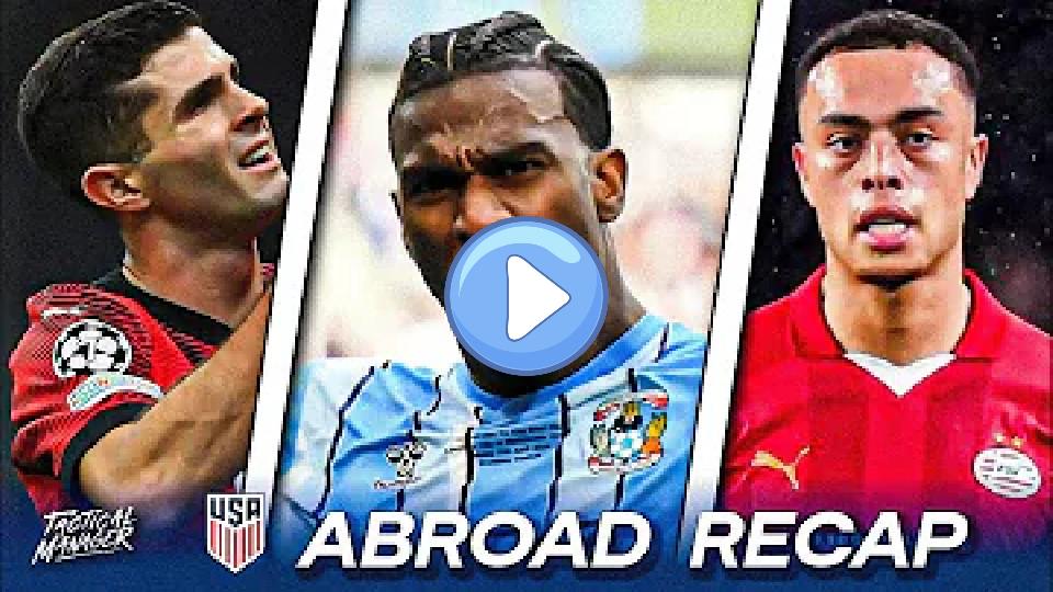 Play video: Pulisic Struggles | Haji Wright Shines Against Man United | Dest Injury Update | USMNT Abroad Video thumb: Pulisic Struggles | Haji Wright Shines Against Man United | Dest Injury Update | USMNT Abroad