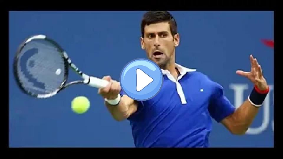 Video thumb: US Open 2015: Novak Djokovic rolls past Marin Cilic in semi-final – as it happened.