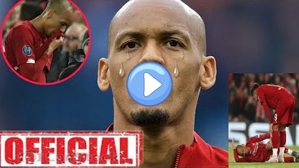 Video thumb: OFFICIAL: 😱 Fabinho injury | He will be out of action until 2020.