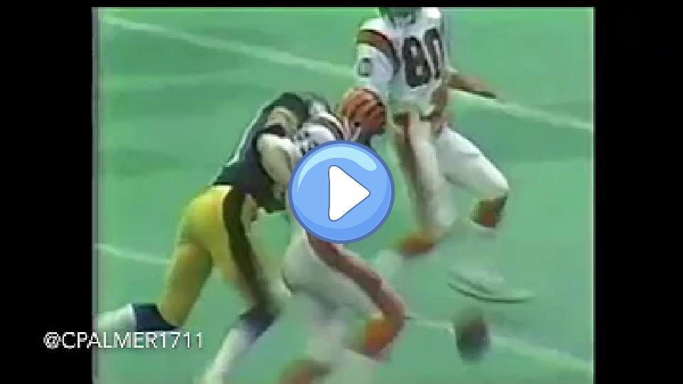 Play video: Ken Anderson had a remarkable performance against the Pittsburgh Steelers during the 1981 NFL season. He led the Cincinnati Bengals to a victory with efficient passing, showcasing his skills as a quarterback. Anderson's ability to read defenses and accurately deliver the ball contributed significantly to the team's success in that game. Video thumb: Ken Anderson had a remarkable performance against the Pittsburgh Steelers during the 1981 NFL season. He led the Cincinnati Bengals to a victory with efficient passing, showcasing his skills as a quarterback. Anderson's ability to read defenses and accurately deliver the ball contributed significantly to the team's success in that game.