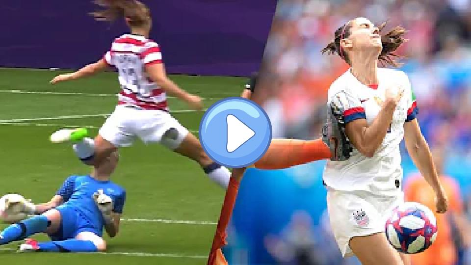 Play video: Alex Morgan ● Horror Fouls, Tackles & Injuries Video thumb: Alex Morgan ● Horror Fouls, Tackles & Injuries