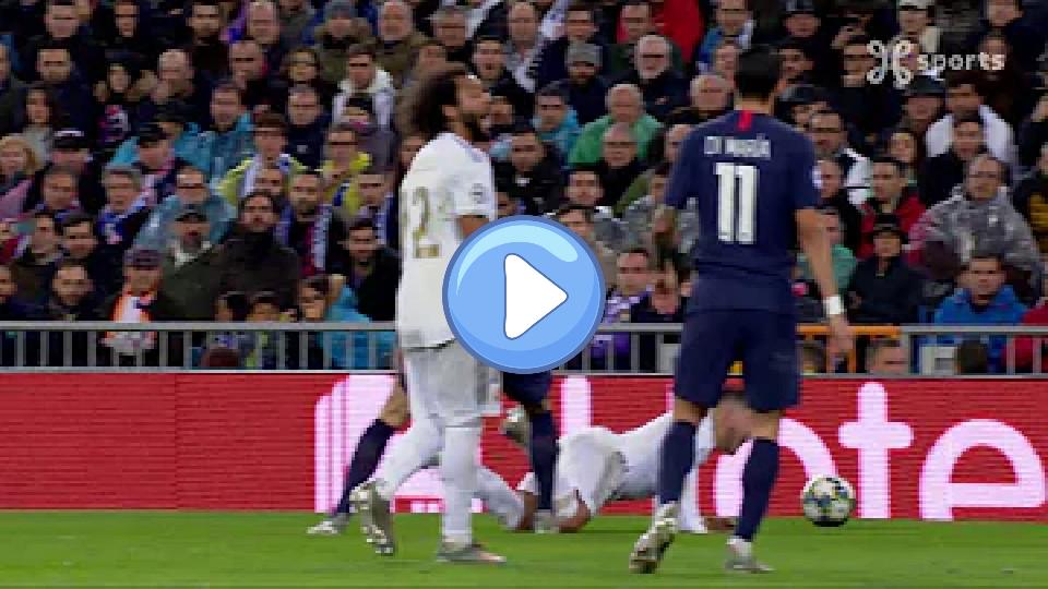 Video thumb: Champions League 26.11.2019: Hazard-Meunier
