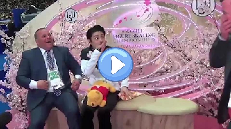 Play video: Worlds 2019 - Yuzuru Hanyu's reaction to Brian accidentally swearing Video thumb: Worlds 2019 - Yuzuru Hanyu's reaction to Brian accidentally swearing