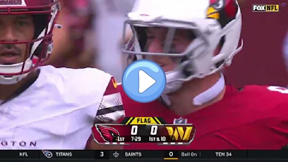 Play video: Fight breaks out after a late hit on Sam Howell Video thumb: Fight breaks out after a late hit on Sam Howell