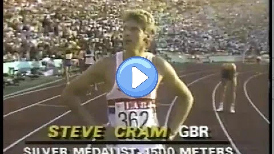 Play video: Olympics - 1984 Los Angeles - Track - Men's 1500m Finals - Gold GBR Sebastian Coe Video thumb: Olympics - 1984 Los Angeles - Track - Men's 1500m Finals - Gold GBR Sebastian Coe