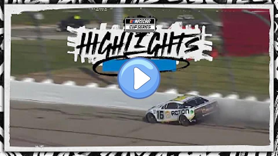 Play video: AJ Allmendinger suffers tire failure, hits the outside wall | NASCAR Video thumb: AJ Allmendinger suffers tire failure, hits the outside wall | NASCAR
