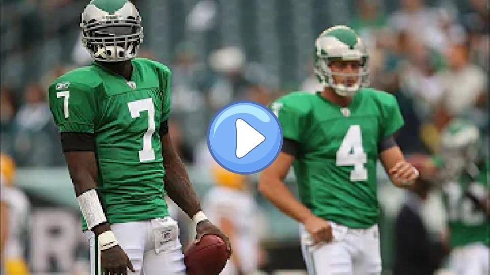 Play video: Michael Vick takes over for an injured Kevin Kolb | Packers vs. Eagles Week 1, 2010 Video thumb: Michael Vick takes over for an injured Kevin Kolb | Packers vs. Eagles Week 1, 2010