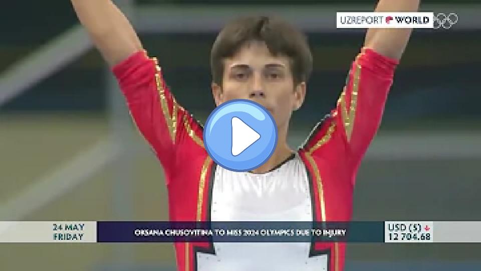 Play video: Oksana Chusovitina to Miss 2024 Olympics Due to Injury Video thumb: Oksana Chusovitina to Miss 2024 Olympics Due to Injury