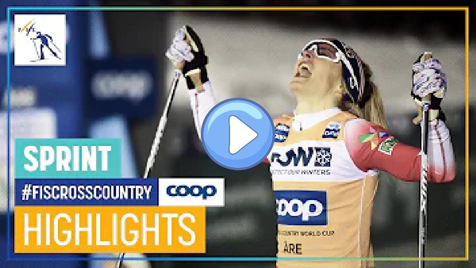 Play video: First-Ever Sprint Win for Johaug | Women's Sprint | Åre | FIS Cross Country Video thumb: First-Ever Sprint Win for Johaug | Women's Sprint | Åre | FIS Cross Country