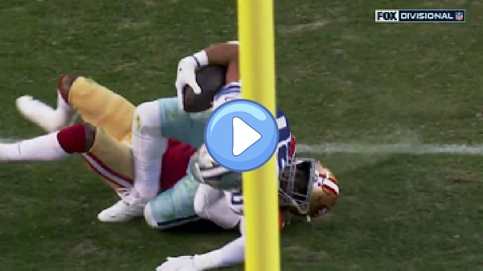 Play video: Tony Pollard's injury against the 49ers Video thumb: Tony Pollard's injury against the 49ers