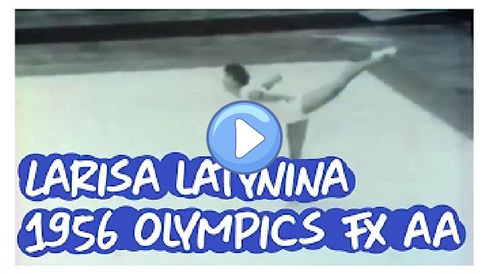 Play video: Larisa Latynina - All-Around Floor Exercise - 1956 Olympic Games Gymnastics Video thumb: Larisa Latynina - All-Around Floor Exercise - 1956 Olympic Games Gymnastics