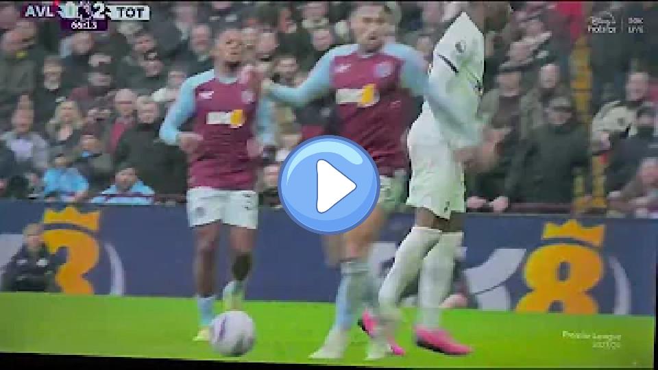 Play video: Rash tackle by John McGinn... a straight red card. #AVLTOT #PremierLeague Video thumb: Rash tackle by John McGinn... a straight red card. #AVLTOT #PremierLeague