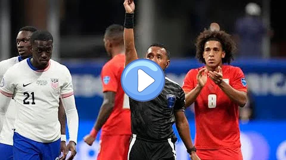 Play video: Timothy Weah punched his opponent like a true boxer and got an immediate red card. Panama - USA 2-1 Video thumb: Timothy Weah punched his opponent like a true boxer and got an immediate red card. Panama - USA 2-1