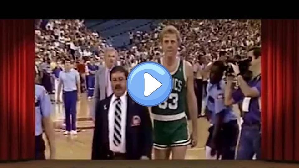 Play video: Bill Laimbeer tackled Larry Bird. Robert Parish retaliated two games later. Video thumb: Bill Laimbeer tackled Larry Bird. Robert Parish retaliated two games later.