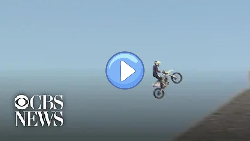 Play video: Daredevil Alex Harvill dies attempting world record motorcycle jump Video thumb: Daredevil Alex Harvill dies attempting world record motorcycle jump