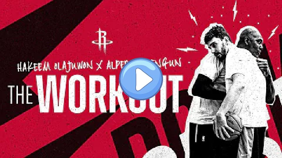 Play video: The Workout: Hakeem Olajuwon x Alperen Şengün | Houston Rockets Video thumb: The Workout: Hakeem Olajuwon x Alperen Şengün | Houston Rockets