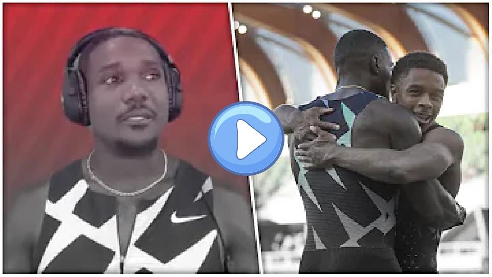 Play video: Justin Gatlin Gets Emotional After Injury in 100m Final Video thumb: Justin Gatlin Gets Emotional After Injury in 100m Final