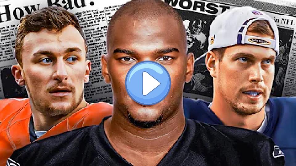 Play video: 10 Worst Quarterbacks in NFL History Video thumb: 10 Worst Quarterbacks in NFL History