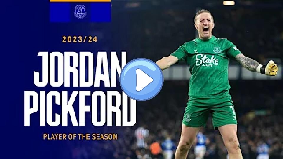 Play video: The Best of Jordan Pickford | 2023/24 Player of the Season Video thumb: The Best of Jordan Pickford | 2023/24 Player of the Season