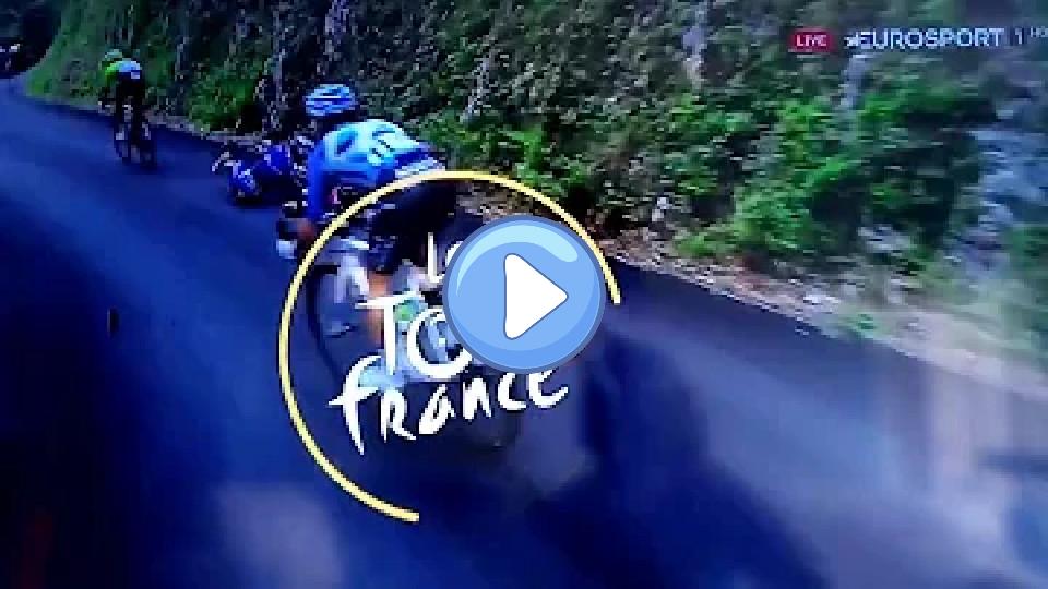 Video thumb: Richie Porte's terrible fall at the Tour de France