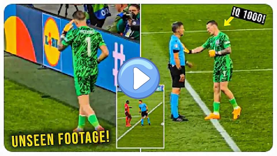 Play video: Did Jordan Pickford Cheat? Shocking Penalty Footage Raises Questions (England vs. Switzerland) Video thumb: Did Jordan Pickford Cheat? Shocking Penalty Footage Raises Questions (England vs. Switzerland)