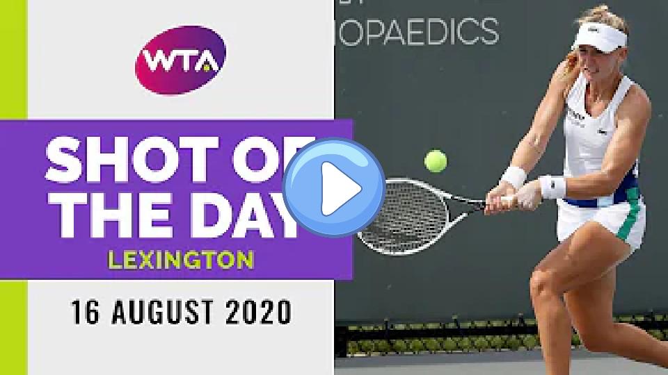 Video thumb: Jil Teichmann | 2020 Lexington Final | Shot of the Day
