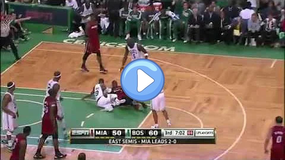 Play video: #TBT Rajon Rondo dislocated his elbow and played through it. Video thumb: #TBT Rajon Rondo dislocated his elbow and played through it.