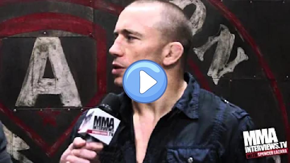 Play video: Georges St-Pierre discusses the injury that forced him out of UFC 137 against Carlos Condit. Video thumb: Georges St-Pierre discusses the injury that forced him out of UFC 137 against Carlos Condit.