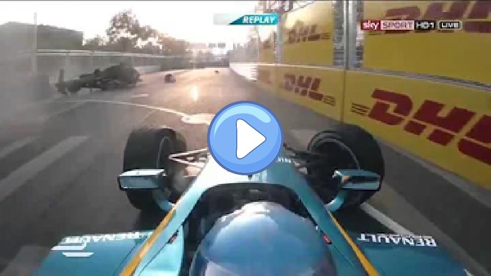 Play video: Nick Heidfeld's Huge Crash | 2014 FIA Formula E Round 1 Beijing Video thumb: Nick Heidfeld's Huge Crash | 2014 FIA Formula E Round 1 Beijing