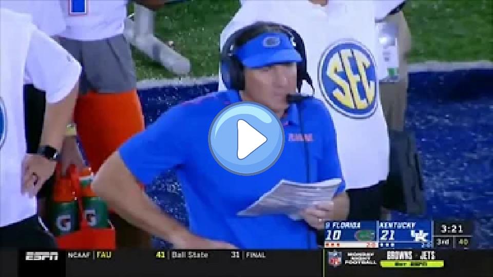 Play video: Feleipe Franks Season-Ending Injury: Kentucky vs. Florida Video thumb: Feleipe Franks Season-Ending Injury: Kentucky vs. Florida