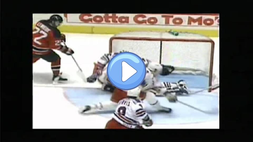 Play video: Mike Richter going ballistic and charging at referee Bill McCreary (famous non-call) Video thumb: Mike Richter going ballistic and charging at referee Bill McCreary (famous non-call)