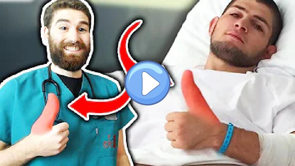 Play video: Doctor Explains Every Khabib Nurmagomedov Injury in 5 Minutes Video thumb: Doctor Explains Every Khabib Nurmagomedov Injury in 5 Minutes