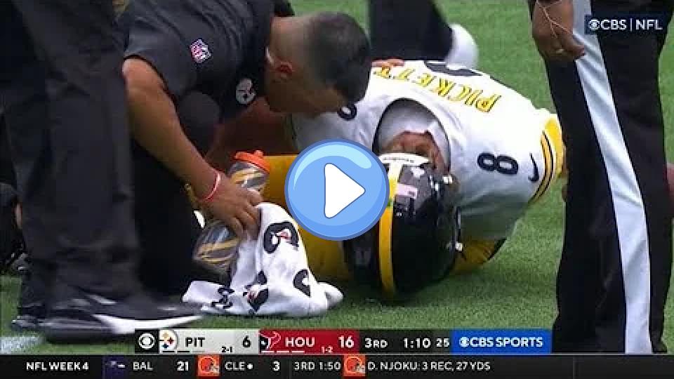 Play video: Kenny Pickett Suffers Serious Knee Injury vs. Texans Video thumb: Kenny Pickett Suffers Serious Knee Injury vs. Texans