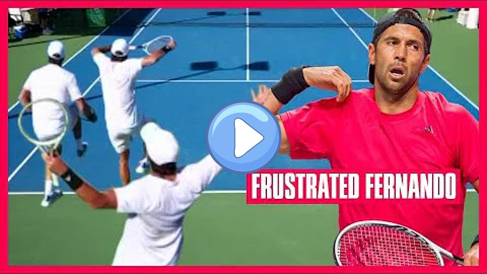 Play video: Frustrated Fernando Verdasco in Arizona Video thumb: Frustrated Fernando Verdasco in Arizona