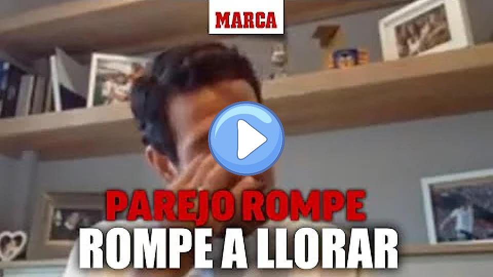 Play video: Parejo breaks down in tears when asked about his children I MARCA Video thumb: Parejo breaks down in tears when asked about his children I MARCA