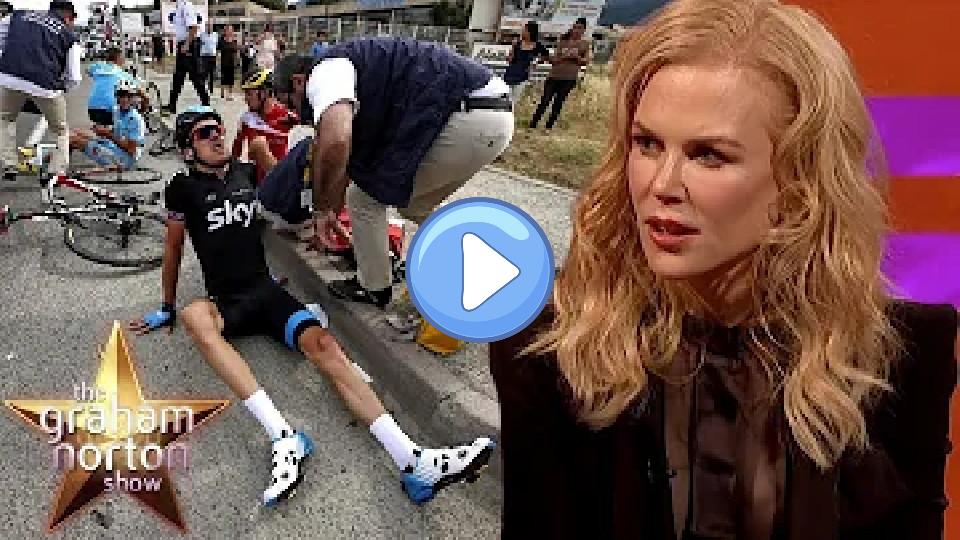 Play video: Nicole Kidman Stunned by Geraint Thomas' Broken Pelvis on The Graham Norton Show Video thumb: Nicole Kidman Stunned by Geraint Thomas' Broken Pelvis on The Graham Norton Show