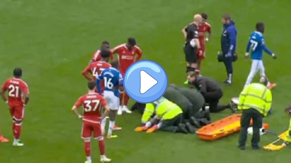 Play video: Beto was injured against Nottingham Forest after a collision with Morgan Gibbs-White. Video thumb: Beto was injured against Nottingham Forest after a collision with Morgan Gibbs-White.