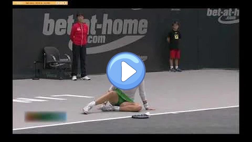 Video thumb: Garbiñe Muguruza Epic Fall. Linz 2016