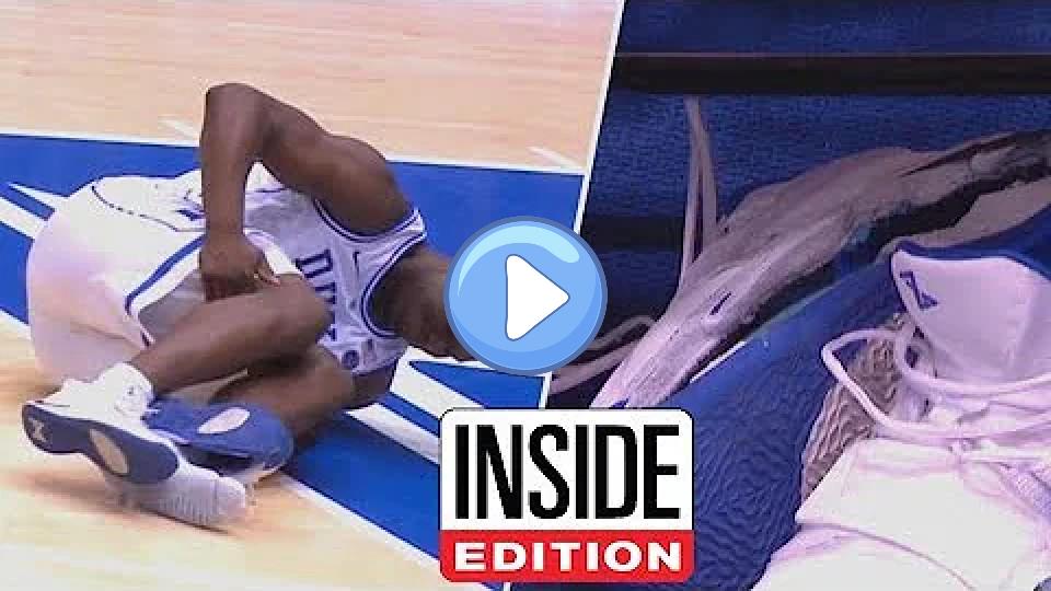 Play video: How Zion Williamson's Nike Shoe Might Have Torn Video thumb: How Zion Williamson's Nike Shoe Might Have Torn