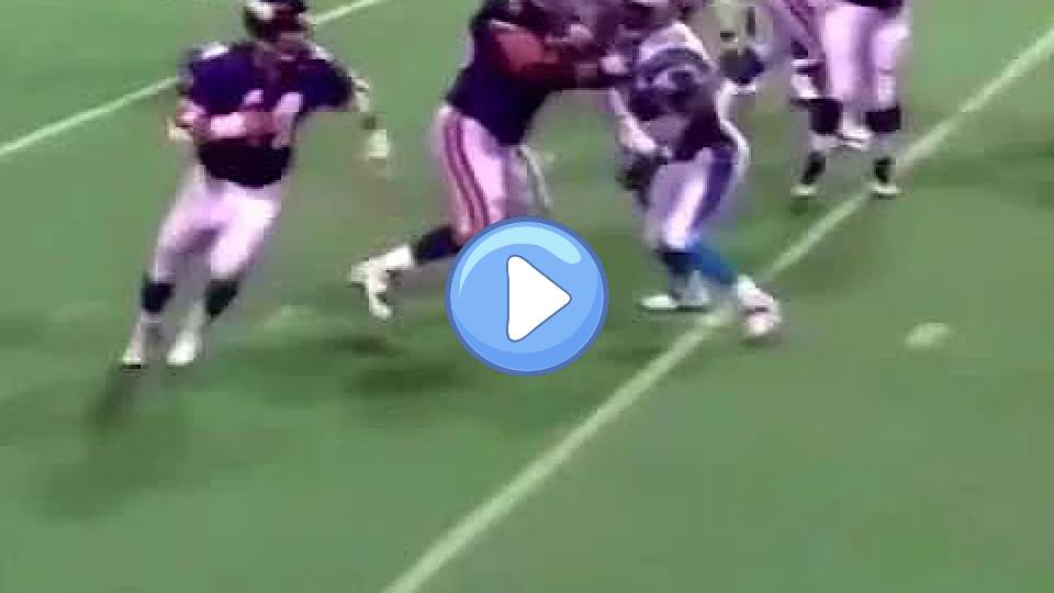 Play video: 1997 - Brad Johnson Completes a TD Pass to Himself Video thumb: 1997 - Brad Johnson Completes a TD Pass to Himself