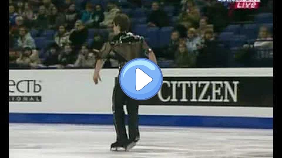 Play video: 2009 Euros Men SP Brian Joubert Video thumb: 2009 Euros Men SP Brian Joubert