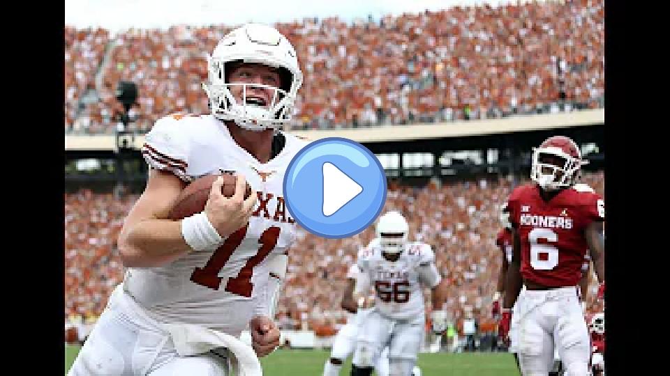 Play video: Sam Ehlinger Had the Game of His Life in the Red River Shootout Video thumb: Sam Ehlinger Had the Game of His Life in the Red River Shootout