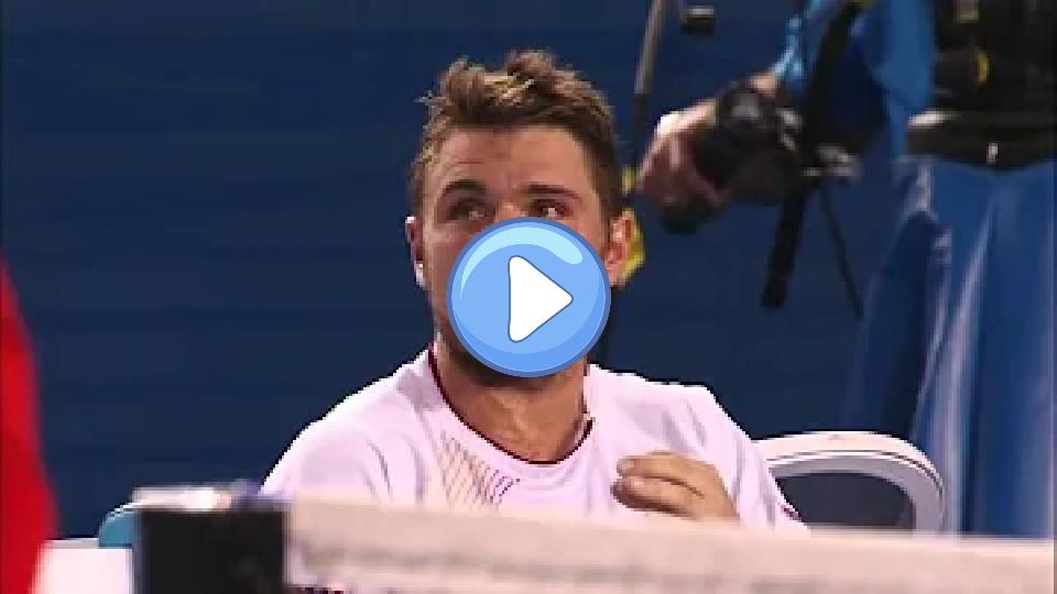 Play video: The 2014 Australian Open Men's Final was marked by controversy involving Stan Wawrinka and Rafael Nadal. During the match, Nadal experienced a back injury that affected his performance, leading to a medical timeout. The situation sparked debate among spectators and commentators about the impact of the injury on the outcome of the match. Despite Nadal's challenges, Wawrinka maintained his composure and went on to win his first Grand Slam title, defeating Nadal in four sets. Video thumb: The 2014 Australian Open Men's Final was marked by controversy involving Stan Wawrinka and Rafael Nadal. During the match, Nadal experienced a back injury that affected his performance, leading to a medical timeout. The situation sparked debate among spectators and commentators about the impact of the injury on the outcome of the match. Despite Nadal's challenges, Wawrinka maintained his composure and went on to win his first Grand Slam title, defeating Nadal in four sets.