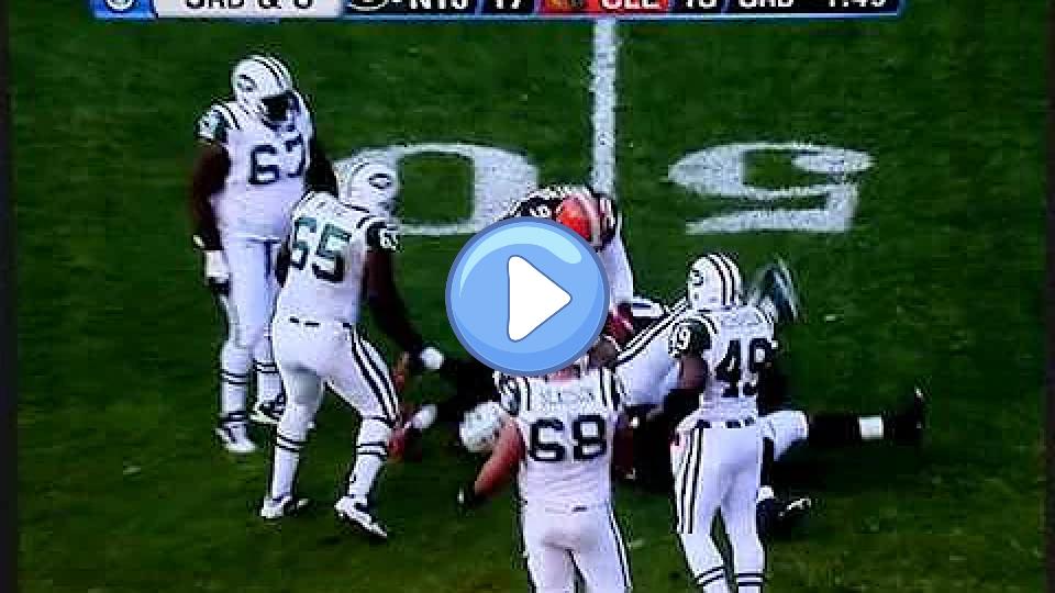 Play video: Mark Sanchez Leg Injury - New York Jets vs. Cleveland Browns 11/14/10 Video thumb: Mark Sanchez Leg Injury - New York Jets vs. Cleveland Browns 11/14/10